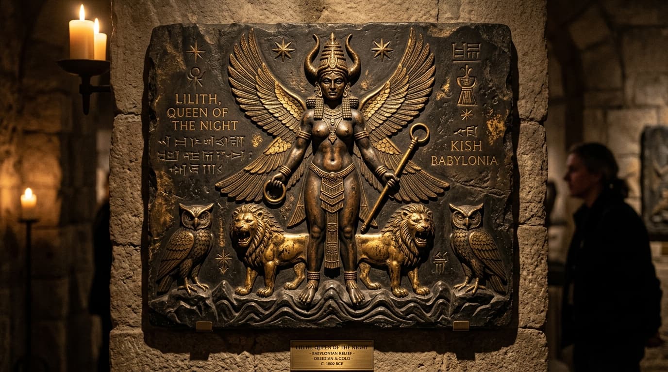 Queen of the Night Babylonian Relief of Lilith